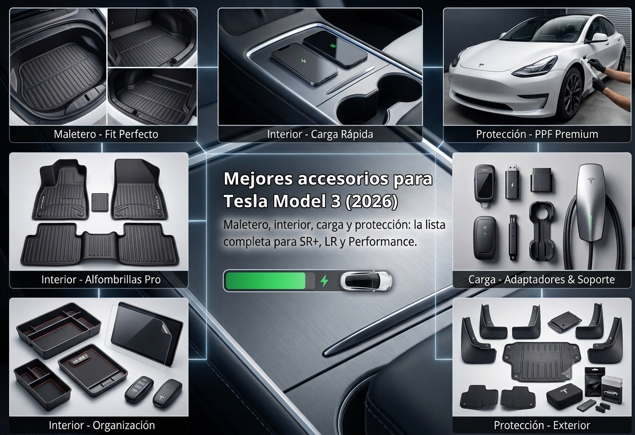 Accesorios para Tesla Model 3